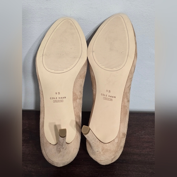 NWOT Cole Haan Grand360 Grandseries Gabble Pump Tan Heels Women's Sz 9B - Picture 11 of 12